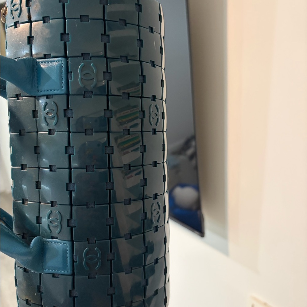 Chanel Teal Shoulder Bag - Picture 10 of 10